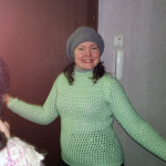 Random image: бирюзовый свитер
