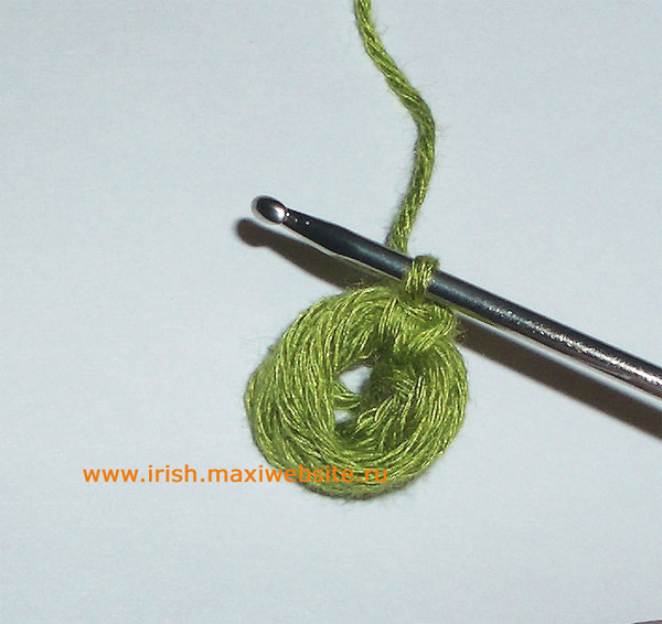 Мастер-класс от KELA.RU «Мак» ирландское кружево тунниское вязание