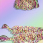 Random image: Модель KELA.RU № 099 Комплект "Хвостики" Шапка и шарф с кистями