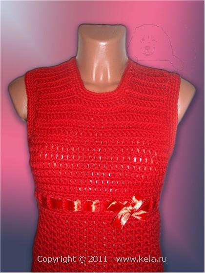 Модель KELA.RU № 010, Платье "Красное платье"
