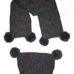 Random image: Модель KELA.RU № 058 Шапочка "викинг" и шарф с помпонами