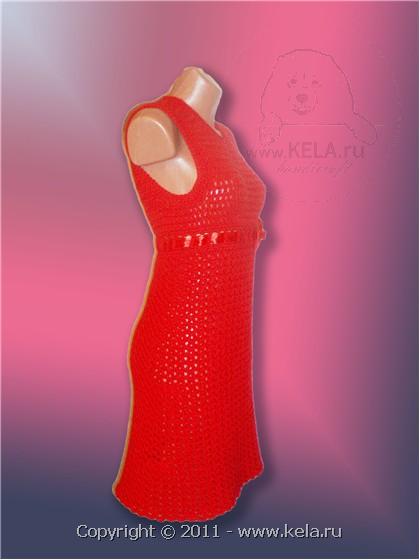 Модель KELA.RU № 010, Платье "Красное платье"