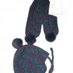 Random image: Модель KELA.RU № 054 Шапочка и шарф с помпонами