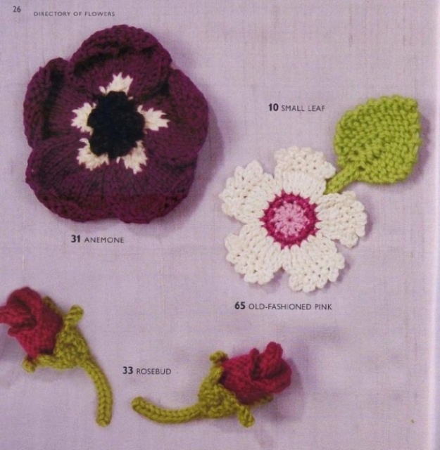 Цветы и плоды схемы из книги