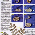 Random image: листья схемы ирландское кружево