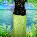 Random image: ажурная юбка крючком лето