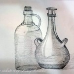Random image: Вазы, бутылочки, кувшины, Рисунки простым карандашом