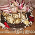 Random image: Гнездо с птицами винтажная серия "Из бабушкиного сундука"