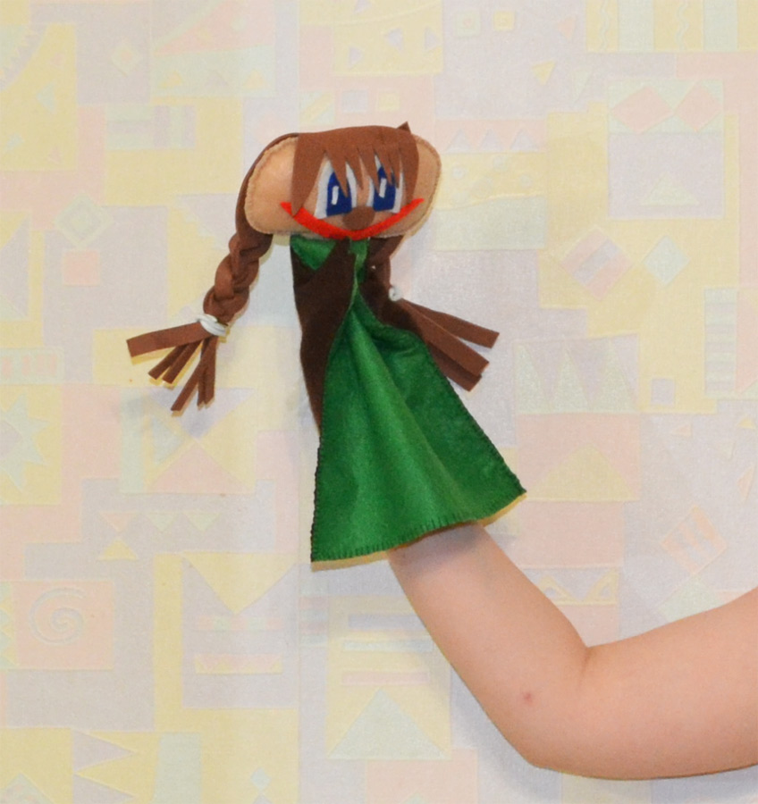 Как сделать куклу на руку