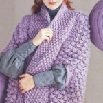 Random image: Пончо из толстой пряжи
