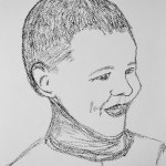 Random image: Зарисовки головы человека, масляная пастель, художник Ртищева Наталья Владимировна