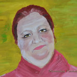 Random image: Портрет гуашью, портрет женщины, художник Ртищева Наталья Владимировна